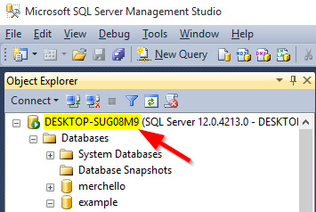 SQL Server Name