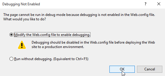 Enable Debugging